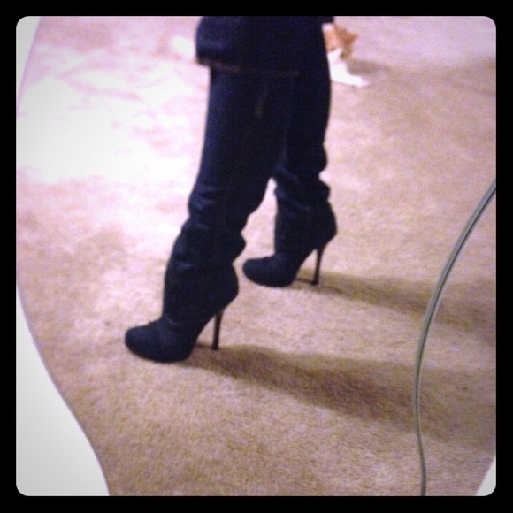 BEBE Over the knee Denim Boots ❤️