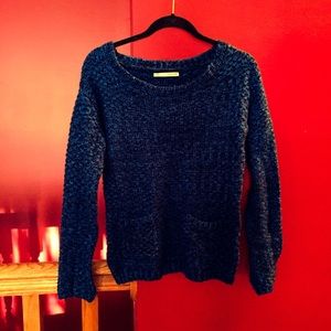 Maurices Royal Blue Pocket Sweater (S)