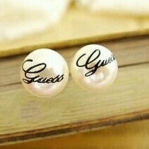 Guess stud earrings