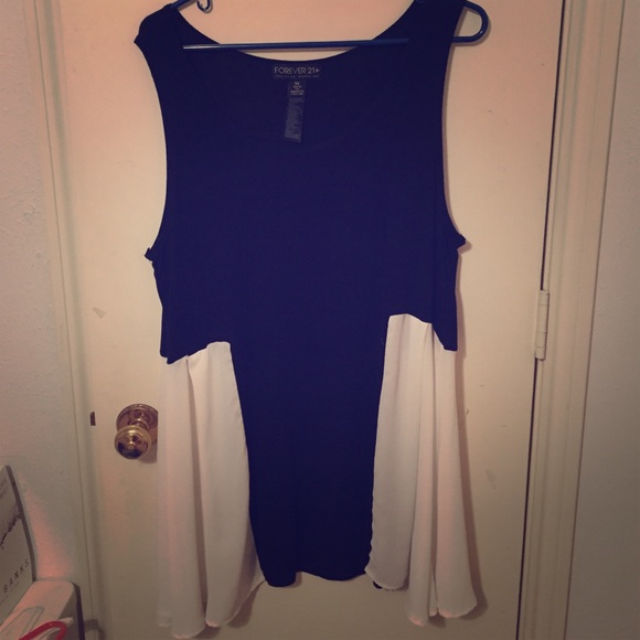 Black & white tank
