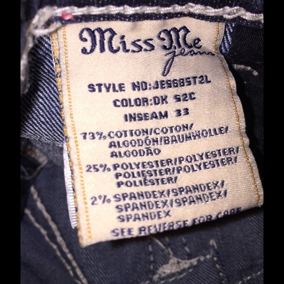 Excellent condition size 24 Miss Me Jeans - Picture 3 of 4