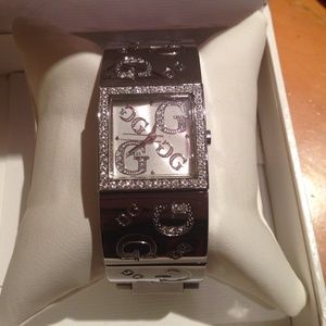 Guess stainless steel watch