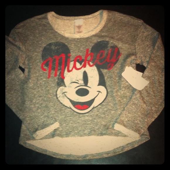 ❌Traded @gobunny321❌Mickey Mouse Sweat Shirt - Picture 1 of 4