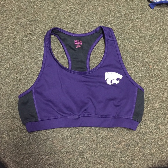 KSU sports bra