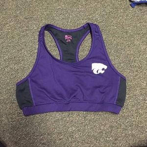KSU sports bra