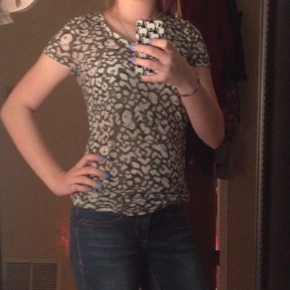 Cheetah Print Top