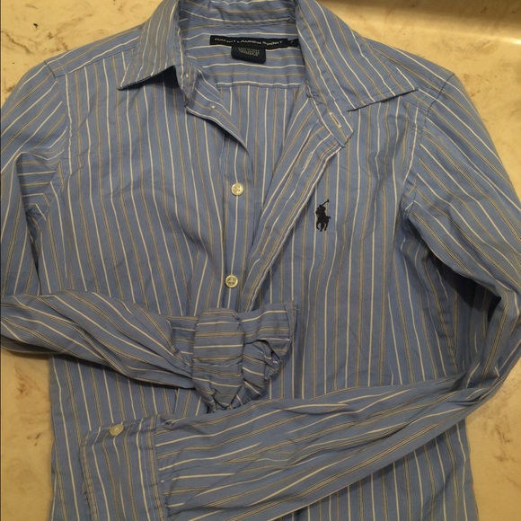 RL button up collar shirt. - Picture 1 of 3