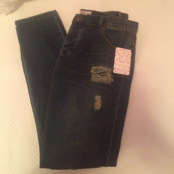 Brand new free people boyfriend jeans