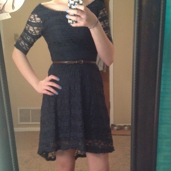 Navy Blue Dress