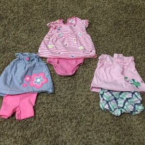 Carter's and Circo brand NB outfits