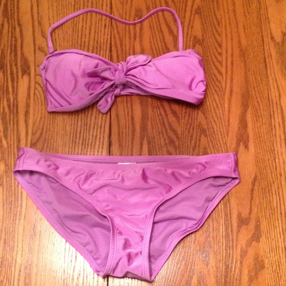 Lavender two piece bikini