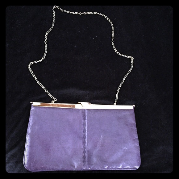 Vintage purple clutch