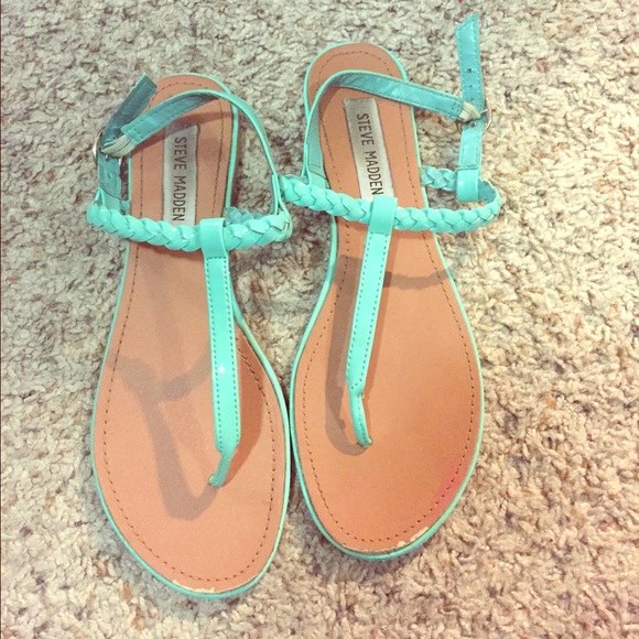 Steve Madden Turquoise Sandals