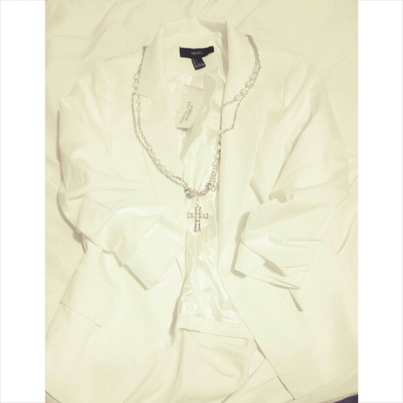 CASUAL JACKET/CREAM - Picture 2 of 2