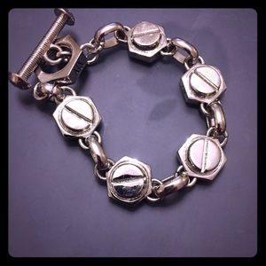 Armani Exchange nuts and bolts bracelet