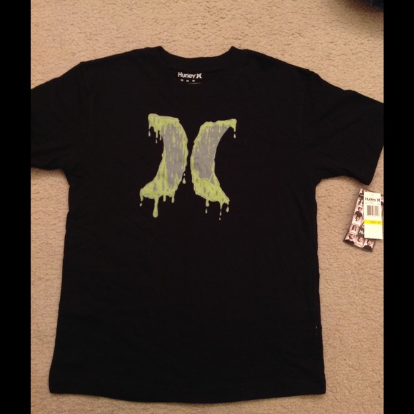 Boys Hurley black shirt