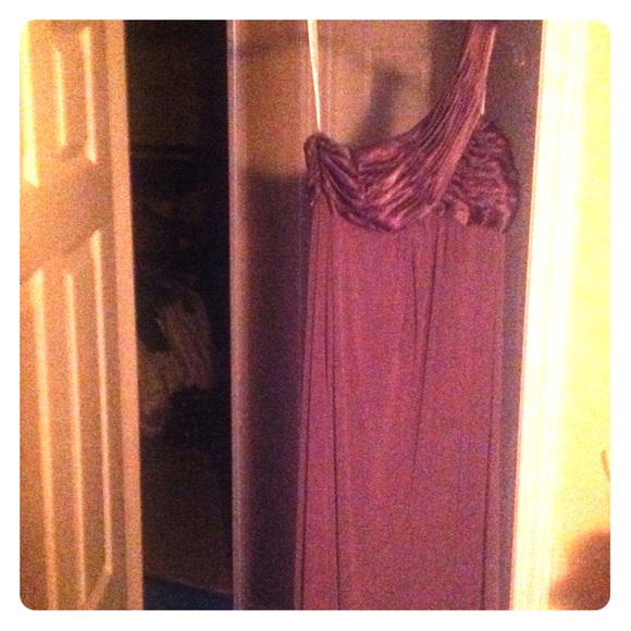 David's Bridal brides maid gown