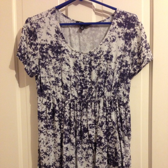 •RESERVED• Printed Babydoll Dress!