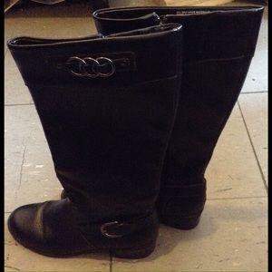 black riding boots - Karen Scott