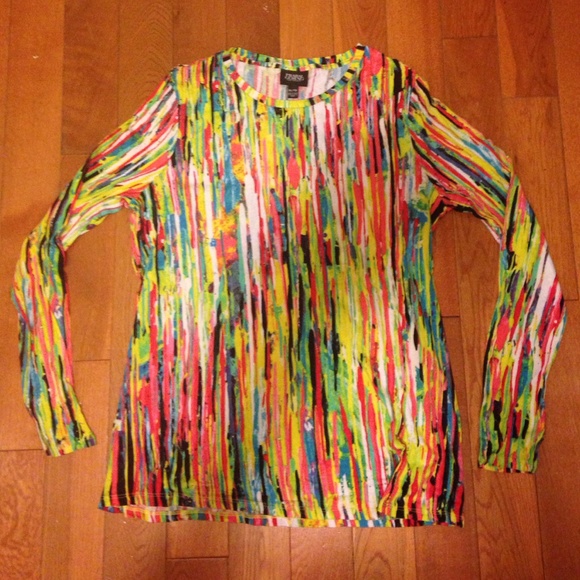 Prabal Gurung for Target T in acid neon stripe