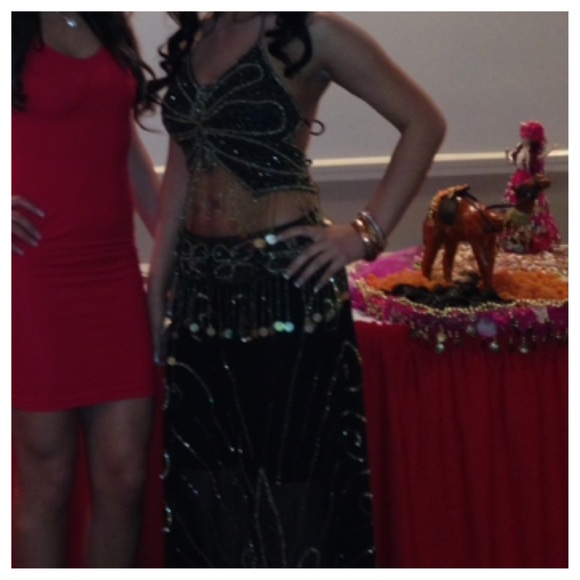 Belly dancer outfit.