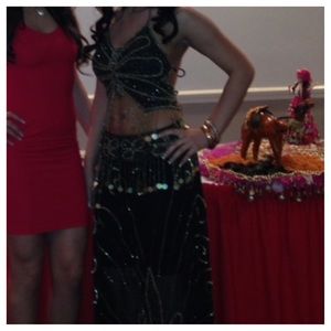 Belly dancer outfit.