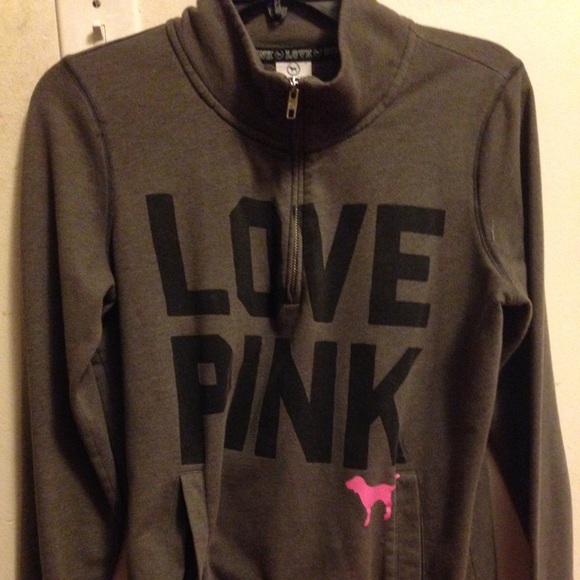 Pink zip up