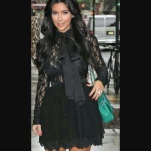 Kardashian collection top & skirt