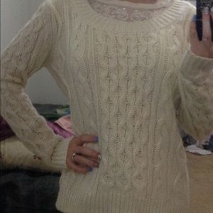 SOLD*** JCPenney Knit Cable Sweater