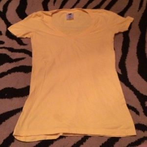 Yellow shirt!