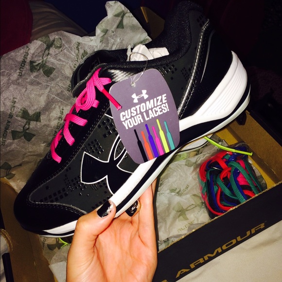 Under Armour metal softball cleats