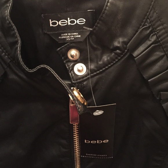 Bebe leather jacket - Picture 2 of 4