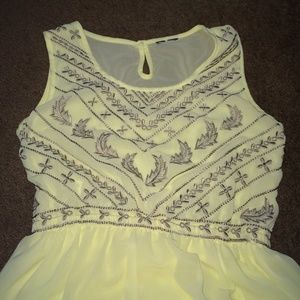 Sheer maxi dress 💛