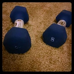 8lb Dumbbells