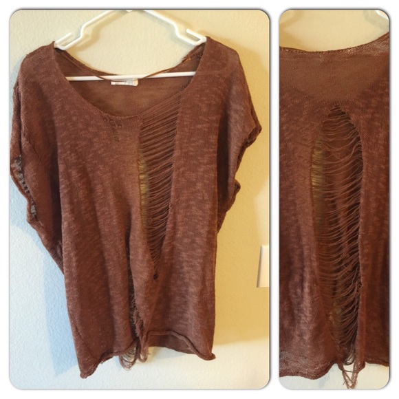 Brown shirt