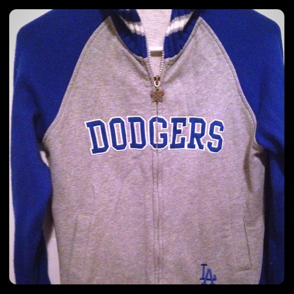 Medium sized Dodger Zip-up sweatshirt