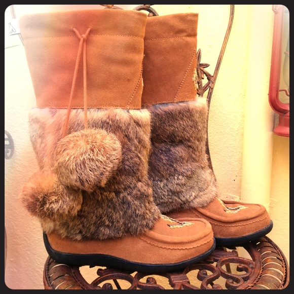 🚫SOLD🚫 Muks, Original Mukluk, size 6 fits 7 - Picture 1 of 4