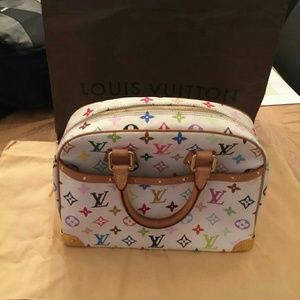 Authentic louis Vuitton trouville multicolored