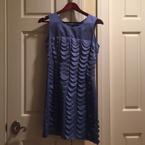 Blue cocktail dress