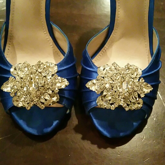 Glint Satin Heels - Picture 2 of 3