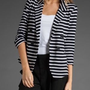 Bailey 44 trendy striped blazer size small