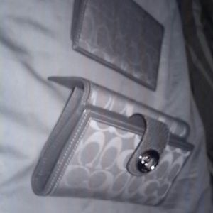 Coach wallet/ checkbook