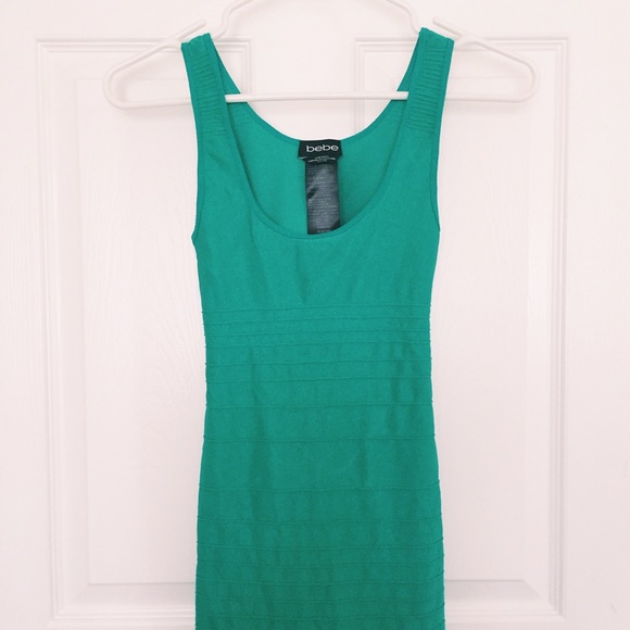 Mint green Bebe bodycon