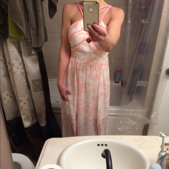 A. Drea Strappy Maxi Dress.. Great for Prom - Picture 3 of 4