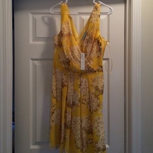Trina Turk Winston yellow floral dress