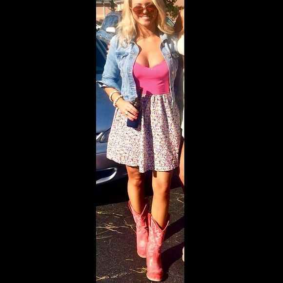 Victoria's Secret PINK pink/floral Sundress