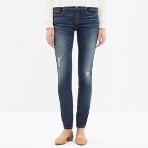 Madewel skinny skinny jeans - knee rip addition