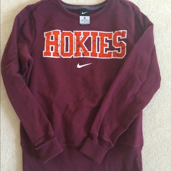 Nike Virginia Tech Crew-neck Sweatshirt