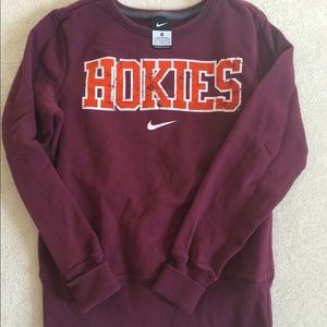 Nike Virginia Tech Crew-neck Sweatshirt