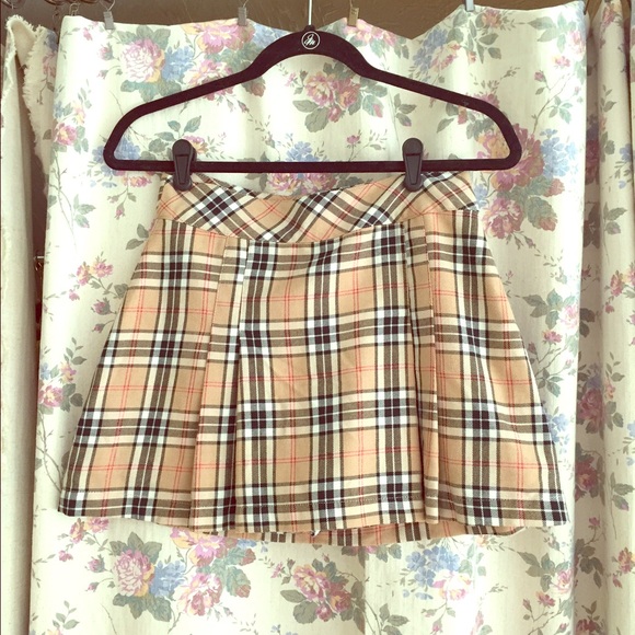 Plaid skirt